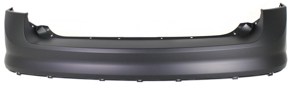 AM EDGE 07-10 REAR BUMPER COVER Upper Primed w o Rear Obj Snsr Holes CAPA SKU REPF760116PQ Partslink FO1100615C OEM 7T4Z17K835APTM