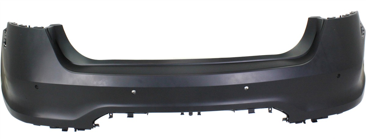 AM TAURUS 10-12 REAR BUMPER COVER Primed w o Push Button Start w OS Holes Limited SE SEL Models CAPA SKU REPF760131PQ Partslink FO1100665C OEM AG1Z17K835MAPTM