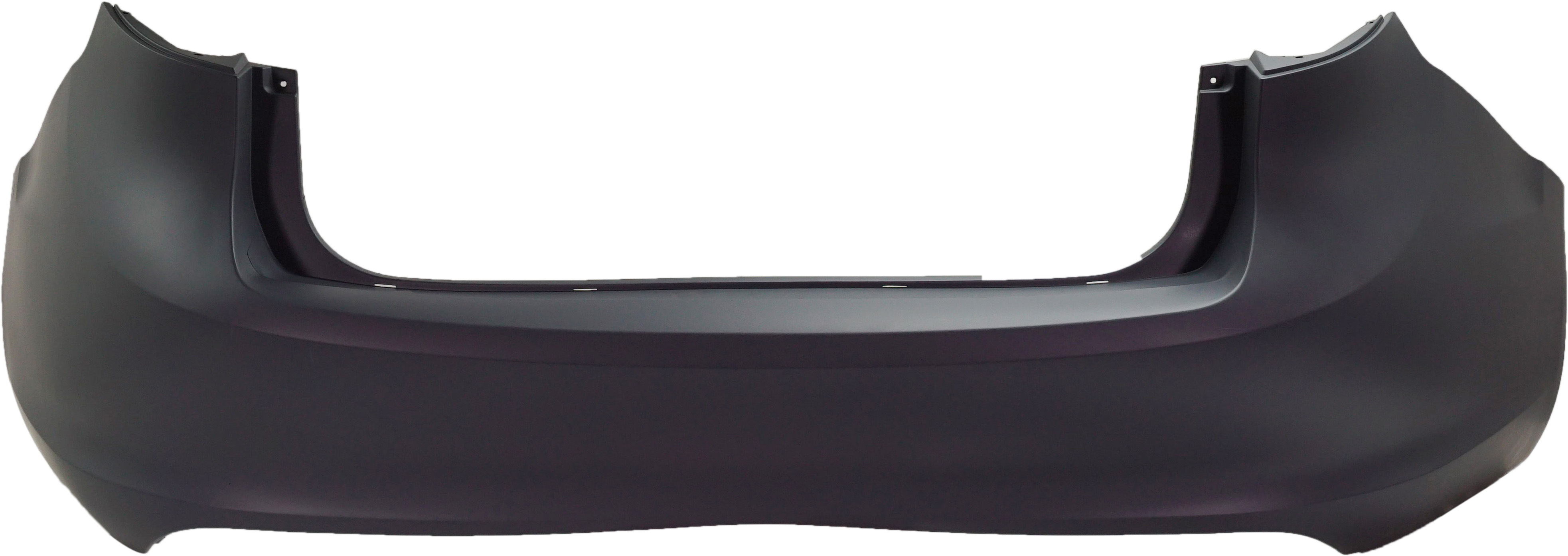 AM FIESTA 11-13 REAR BUMPER COVER Primed Sedan SKU REPF760138P Partslink FO1100673 OEM AE8Z17K835AAPTM