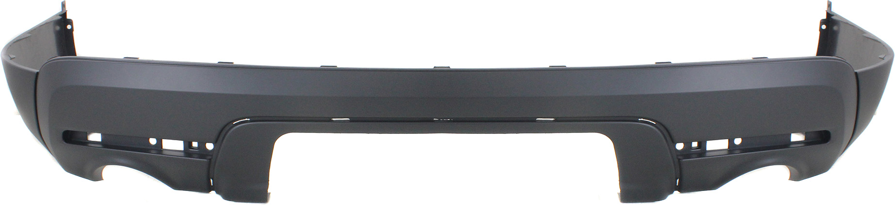 AM EXPLORER 11-15 REAR BUMPER COVER Lower Txtd w Towing Pkg w o Obj Snsr Holes SKU REPF760146 Partslink FO1115104 OEM BB5Z17F828DA