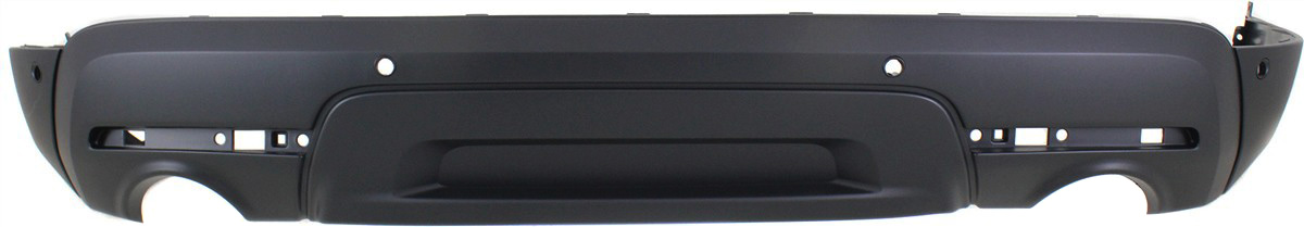 AM EXPLORER 11-15 POLICE INTERCEPTOR UTILITY 13-15 REAR BUMPER COVER Lower Textured w o Towing Pkg w Rear Object Sensors Holes CAPA SKU REPF760147Q Partslink FO1115105C OEM BB5Z17F828CA