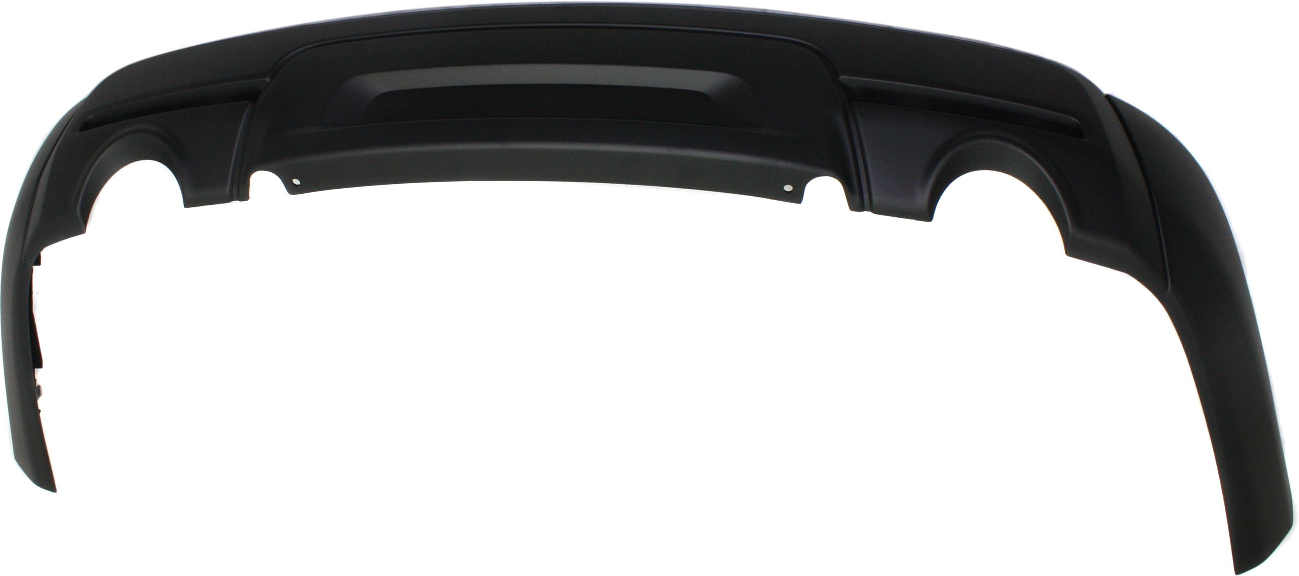 AM EXPLORER 11-15 POLICE INTERCEPTOR UTILITY 13-15 REAR BUMPER COVER Lower Textured w o Towing Pkg w o Rear Object Sensors Holes CAPA SKU REPF760148Q Partslink FO1115106C OEM BB5Z17F828AA