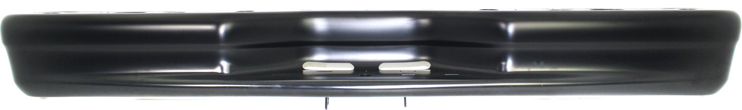 AM ECONOLINE VAN 92-14 STEP BUMPER FACE BAR ONLY w o Pad w Pad Provision w o Mounting Bracket Painted w o Rear Obj Snsr Holes Welded Reinforcement Bar SKU REPF760501 Partslink FO1102271 OEM 7C2Z17906GPTM