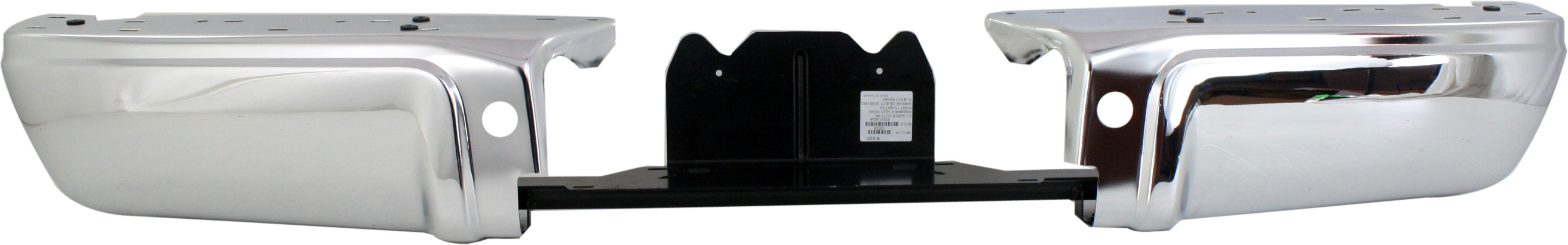 AM F SERIES SUPER DUTY 08-16 STEP BUMPER FACE BAR ONLY w o Pad w Pad Provision w o Mounting Bracket Chr w Reinforcement w o Rear Object Sensor Holes SKU REPF760707 Partslink FO1102369 OEM 9C3Z17906B