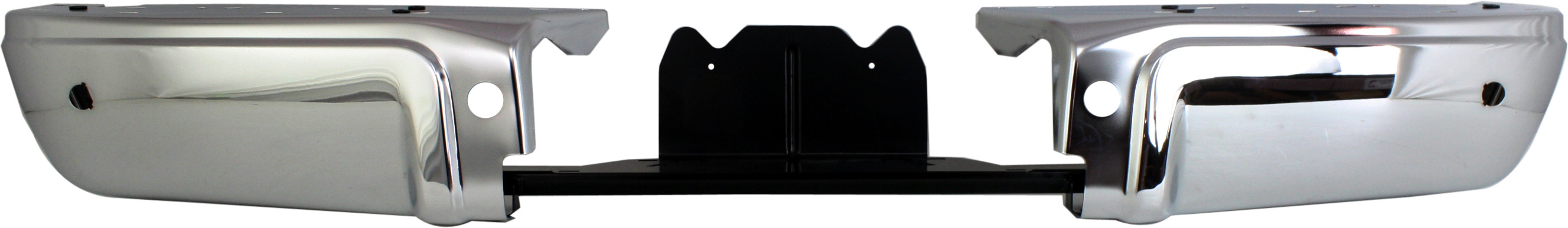 AM F SERIES SUPER DUTY 08-16 STEP BUMPER FACE BAR ONLY w o Pad w Pad Provision w o Mounting Bracket Chr w Reinforcement w Rear Object Sensor Holes SKU REPF760711 Partslink FO1102368 OEM 9C3Z17906D