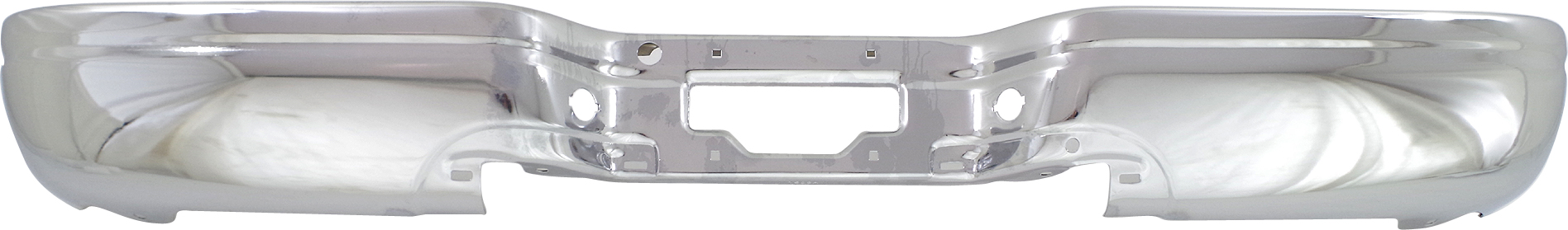 AM F 150-97-03 F 150 HERITAGE 04-04 F SERIES SUPER DUTY 99-07 STEP BUMPER FACE BAR ONLY w o Pad w Pad Provision w o Mounting Bracket Chrome Fleetside Regular Cab SuperCab SKU REPF760714 Partslink FO1102304 OEM XL3Z17906CB YC3Z17906GA
