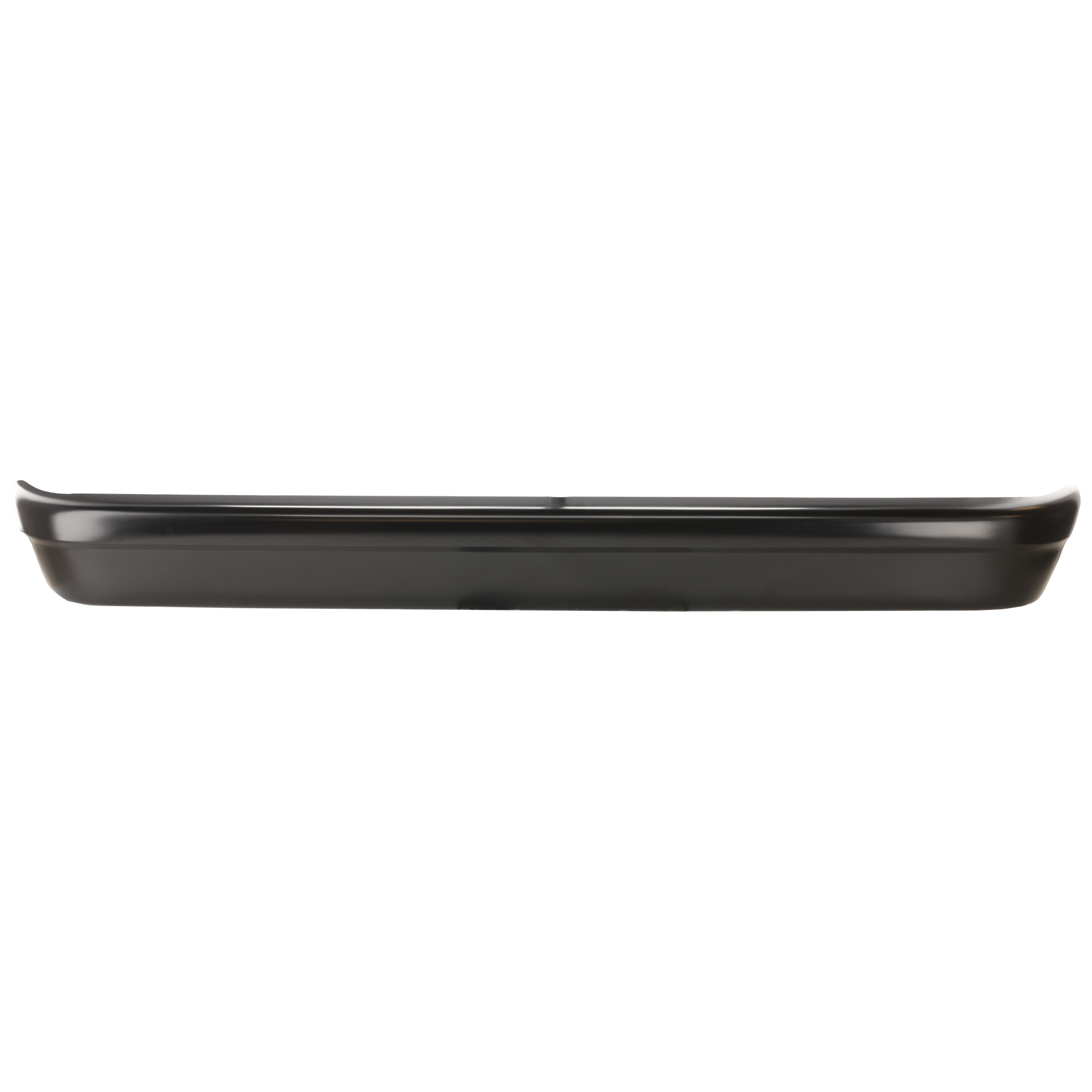 AM ECONOLINE VAN 94-14 REAR BUMPER Face Bar Primed w o Molding Holes and Rear Object Sensor Holes SKU REPF760901P Partslink FO1102301 OEM 7C2Z17906EPTM
