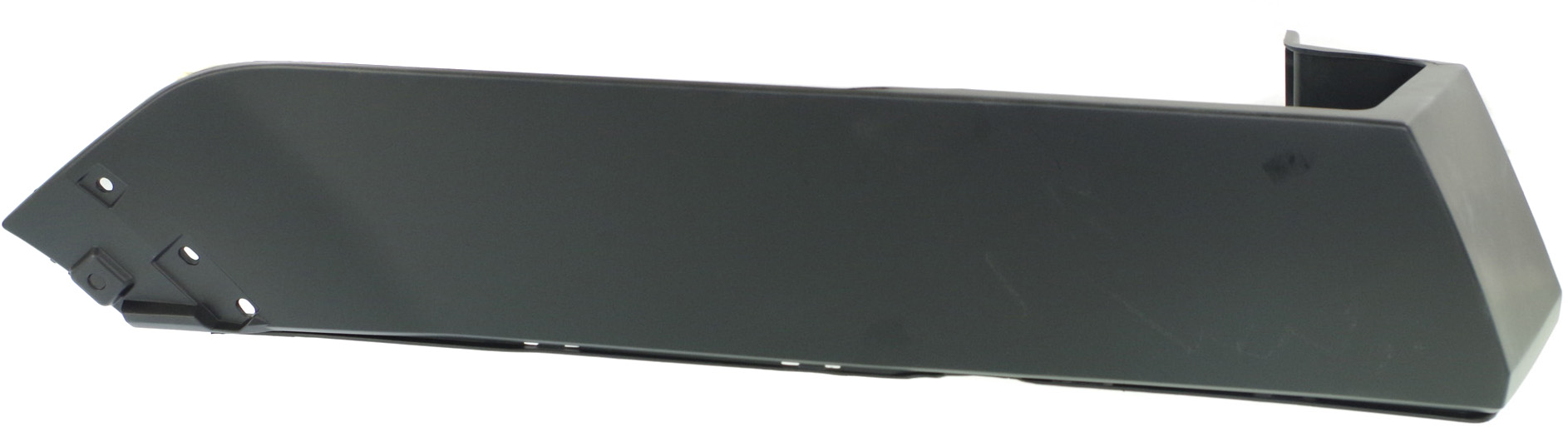 AM EXPEDITION 07-17 REAR BUMPER END LH Extension w Wheel Opening Mldgs Exc. EL Max Models SKU REPF761108 Partslink FO1104130 OEM 7L1Z17811BPTM