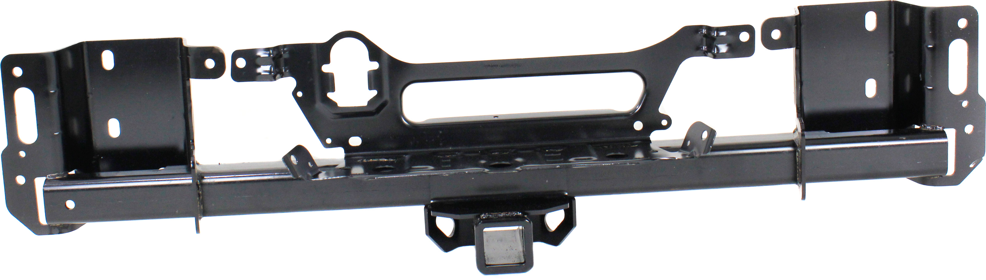 AM F 150-15-25 REAR REINFORCEMENT Hitch Steel Exc. Raptor Model w Towing Package and Max Duty SKU REPF762122 Partslink FO1106376 OEM ML3Z19D520D