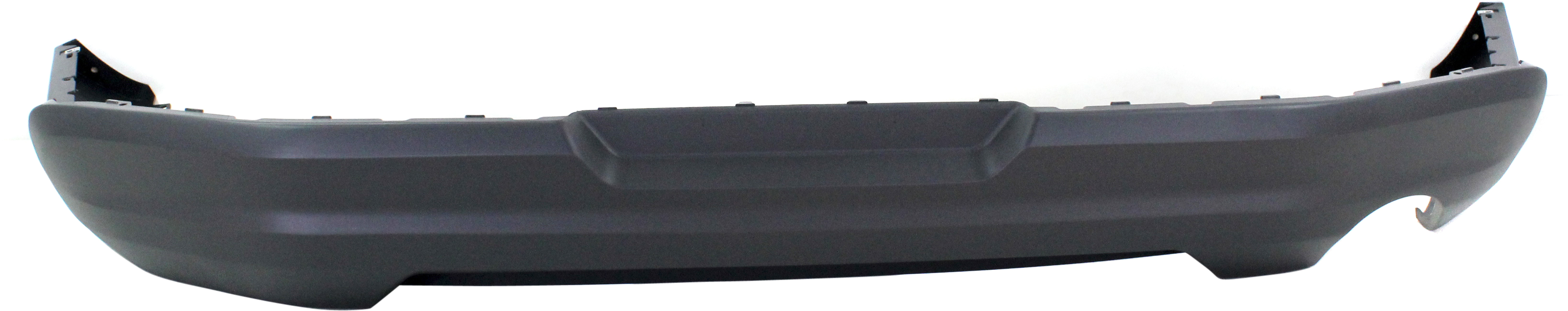 AM MUSTANG 10-10 REAR LOWER VALANCE Bumper Extension Textured Base Model SKU REPF764305 Partslink FO1195116 OEM AR3Z17F828AB