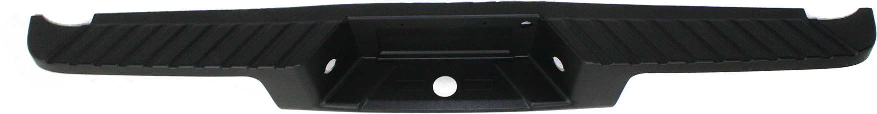 AM F 150-09-14 REAR BUMPER STEP PAD Black Exc. Raptor Model Styleside w o Towing Package SKU REPF764905 Partslink FO1191126 OEM 9L3Z17B807A