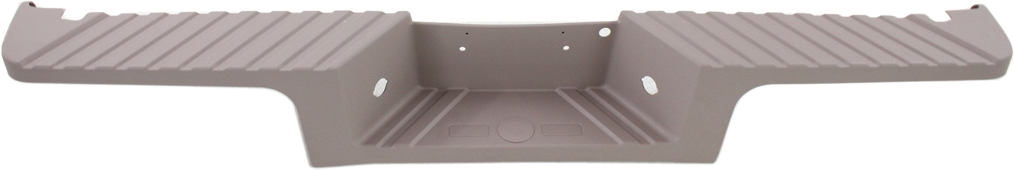 AM F SERIES SUPER DUTY 08-12 REAR BUMPER STEP PAD Pueblo Gold w o Rear Object Sensor Hole SKU REPF764911 Partslink FO1191133 OEM 9C3Z17B807DA 8C3Z17B807AB
