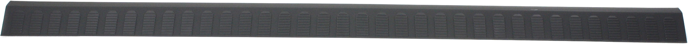 AM TRANSIT CONNECT 10-13 REAR BUMPER STEP PAD Gray SKU REPF764914 Partslink FO1191136 OEM 2T1Z17B807AB