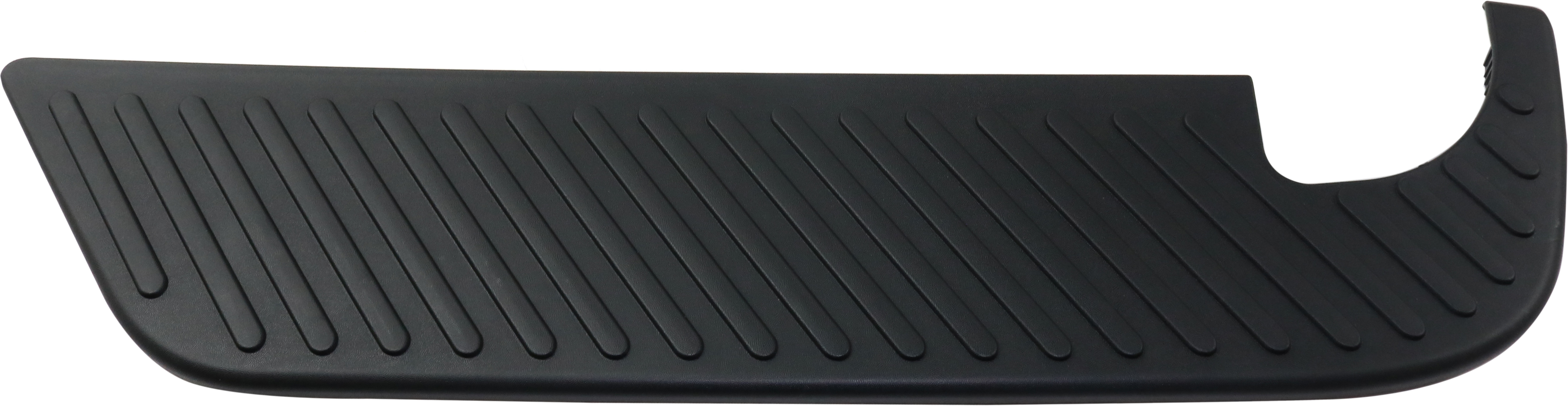 AM F 150 F 250-97-04 REAR BUMPER STEP PAD RH Upper Styleside Extended Standard Cab Pickup SKU REPF764917 Partslink FO1197100 OEM XL3Z17B807AA