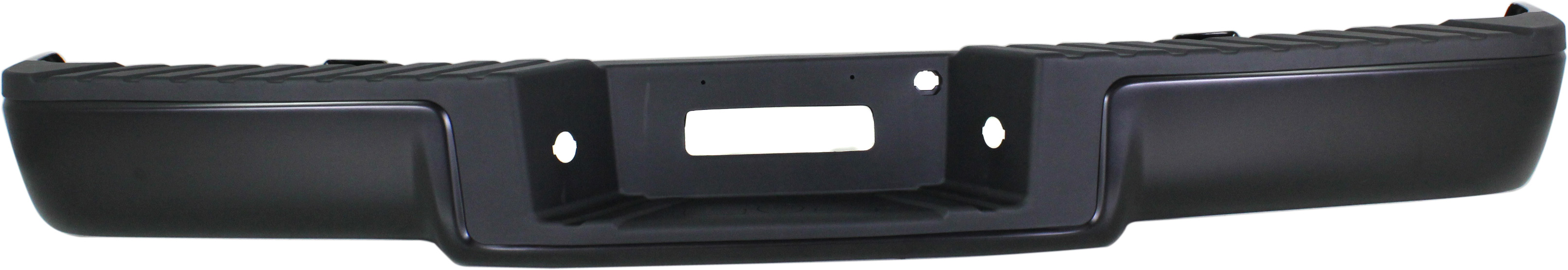 AM F 150 MARK LT 06-08 STEP BUMPER FACE BAR AND PAD w Pad Provision w o Mounting Bracket Powdercoated Black Pull Bar Style w o Rear Object Sensor Holes F 150 From 8-9-05 Mark LT From 8-8-05 SKU REPF823919 Partslink FO1103141 OEM 8L3Z17906DPTM PFM