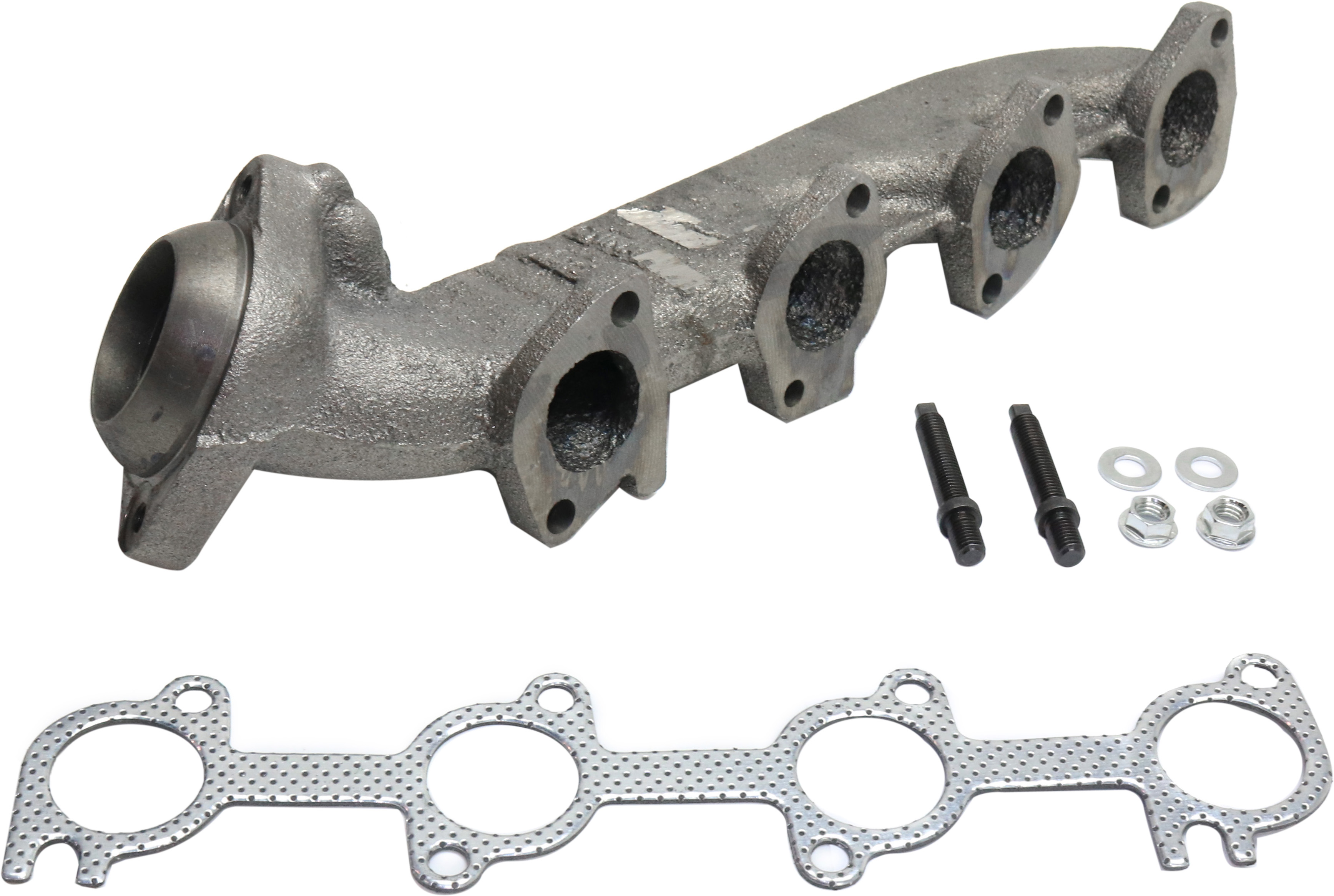 AM F 150-99-03 E 350 SUPER DUTY 00-16 EXHAUST MANIFOLD With wrap around heat shield SKU REPF960704 OEM 101285-663054-2405670453072828