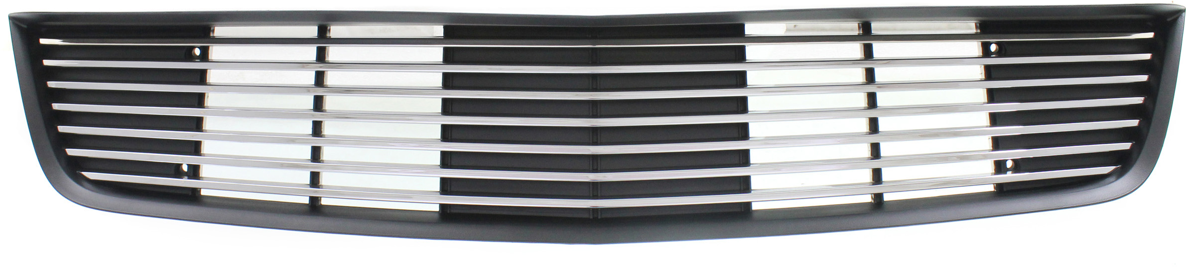 AM MUSTANG 11-11 GRILLE Chrome Shell Black Insert Plastic w California Edition GT Model SKU REPFD070132 Partslink FO1200549 OEM BR3Z8200AB