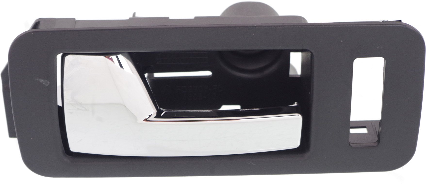 AM FLEX 09-19 FRONT INTERIOR DOOR HANDLE LH Chrome Lever+Black Housing w Power Lock Hole w o Switch SKU REPFD462156 OEM 8A8Z7422601AC