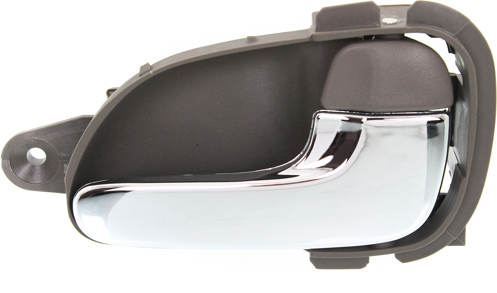 AM VILLAGER QUEST 99-02 FRONT INTERIOR DOOR HANDLE RH Brown w Woodgrain Trim Plastic SKU REPFD462179 OEM YF5Z1222600BAA