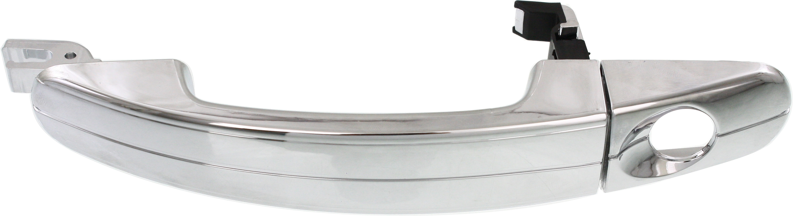 AM FOCUS 05-12 FRONT EXTERIOR DOOR HANDLE LH All Chrome w Keyhole Plastic SKU REPFD462198 OEM 1323272 PFM