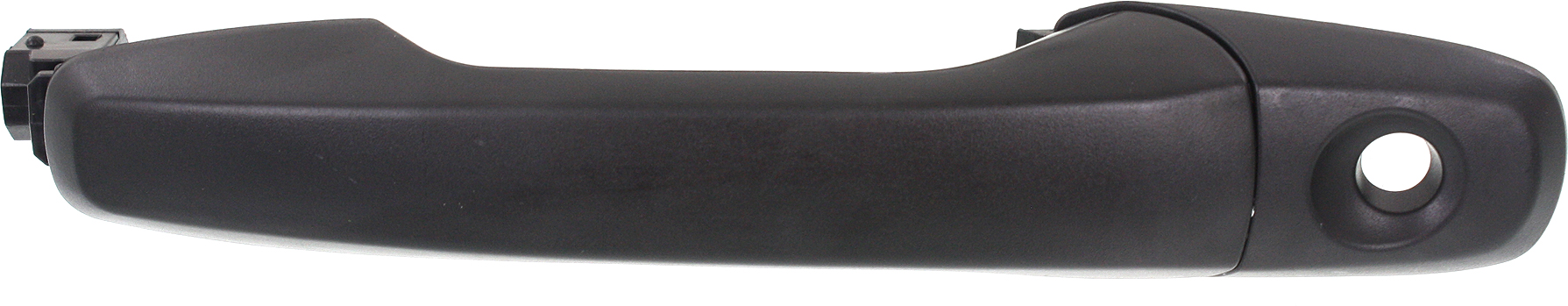 AM EDGE 11-14 EXPLORER 11-15 FRONT EXTERIOR DOOR HANDLE LH Txtd Blk w Keyhole w o Push Button Strt Plas SKU REPFD462312 Partslink FO1310170 OEM BT4Z7822404AA BT4Z78218A14AB