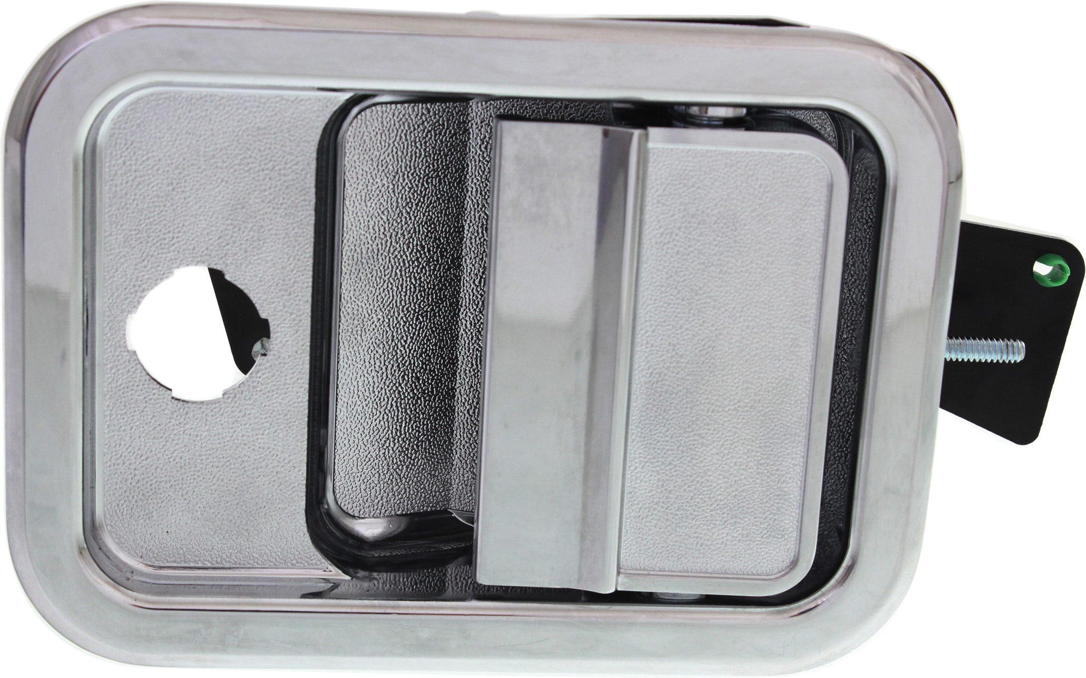 AM CASCADIA 08-11 FRONT EXTERIOR DOOR HANDLE LH All Chrome Metal 2.5cm SKU REPFL462112 OEM A1842228000