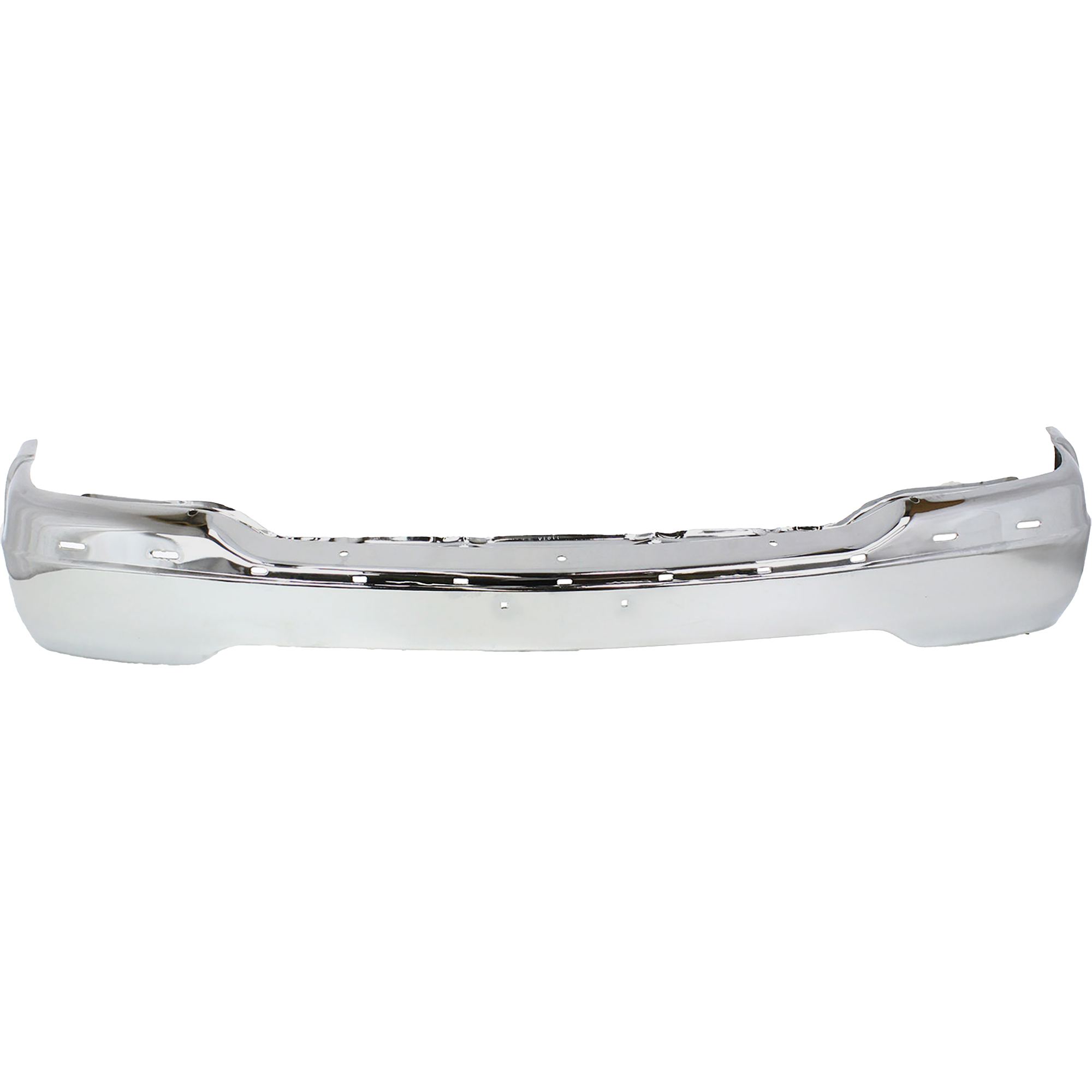 AM SIERRA 1500-99-02 YUKON 00-06 FRONT BUMPER Chrome w Bracket w o Air Holes SKU REPG010902 Partslink GM1002373 OEM 15758072