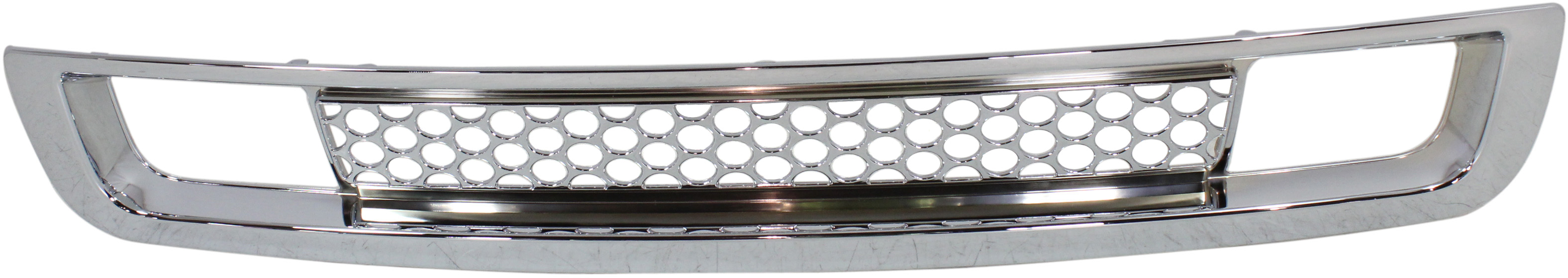 AM SIERRA 1500-07-13 FRONT BUMPER GRILLE Lower Chrome Denali Model SKU REPG015303 Partslink GM1036131 OEM 15901589