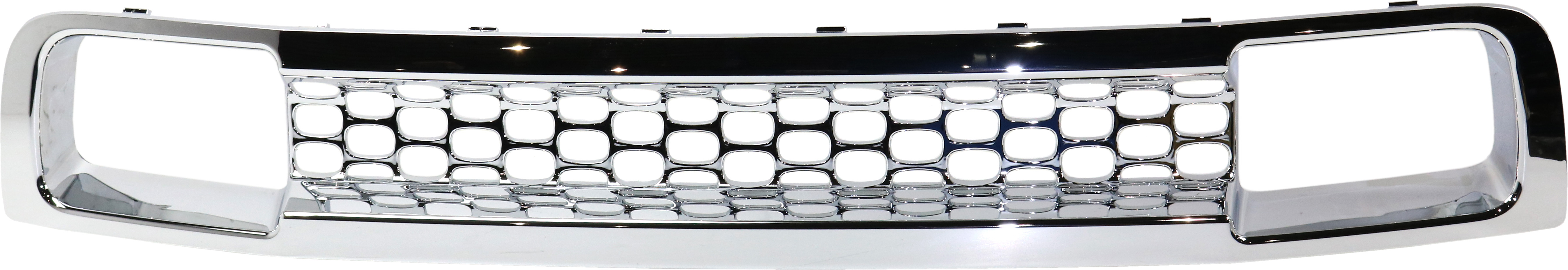AM SIERRA 2500 HD 3500 HD 11-14 FRONT BUMPER GRILLE Chrome Denali Model SKU REPG015305 Partslink GM1036166 OEM 25832387