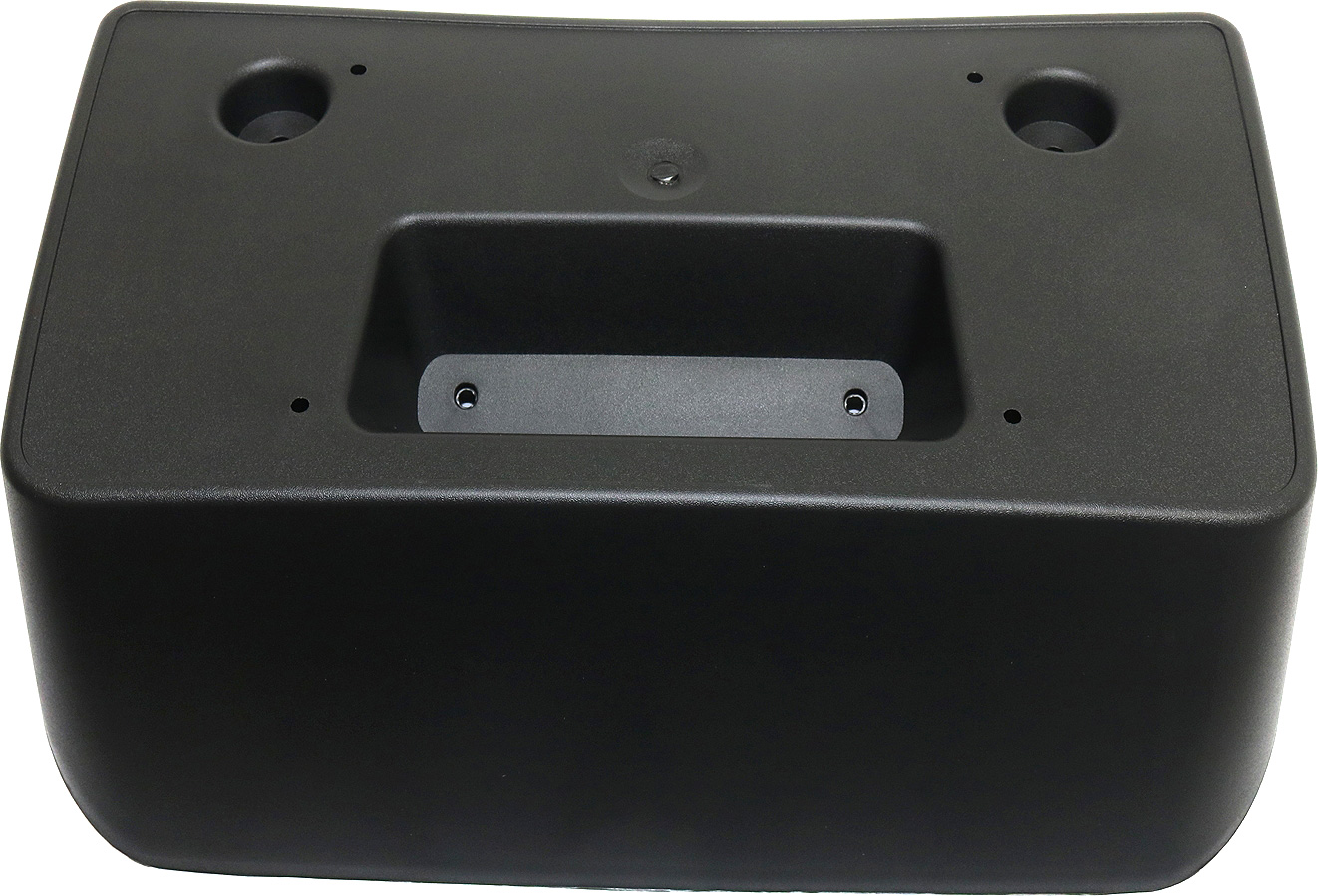 AM CANYON 15-20 FRONT LICENSE PLATE BRACKET Textured SKU REPG017309 Partslink GM1068169 OEM 22891636