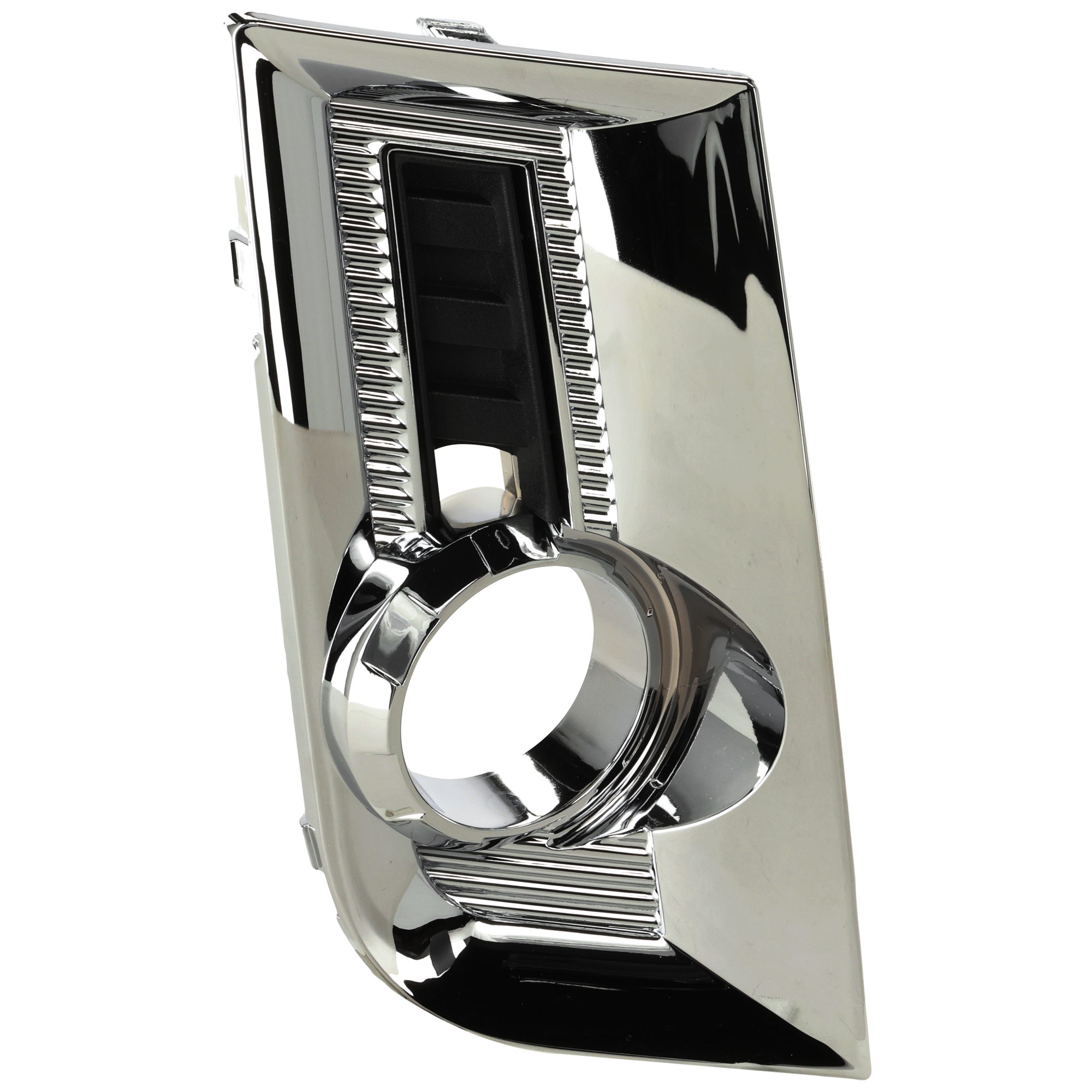AM TERRAIN 10-15 FRONT FOG LAMP MOLDING RH Chrome SKU REPG018901 Partslink GM1039123 OEM 25818476
