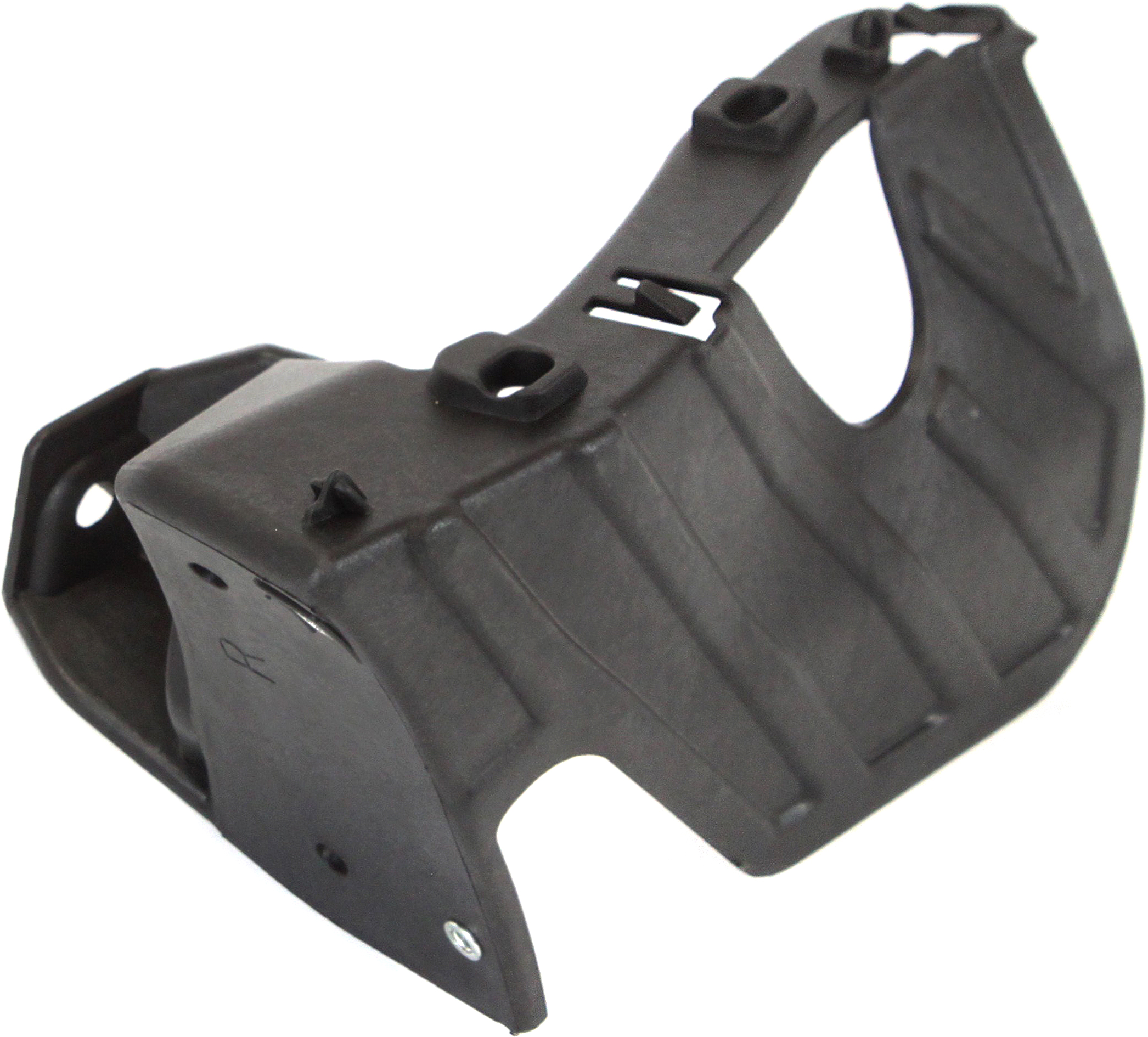 AM SIERRA 1500-07-13 FRONT BUMPER SUPPORT RH Rear Section Black Excludes 2007 Classic SKU REPG019103 Partslink GM1043121 OEM 25966392