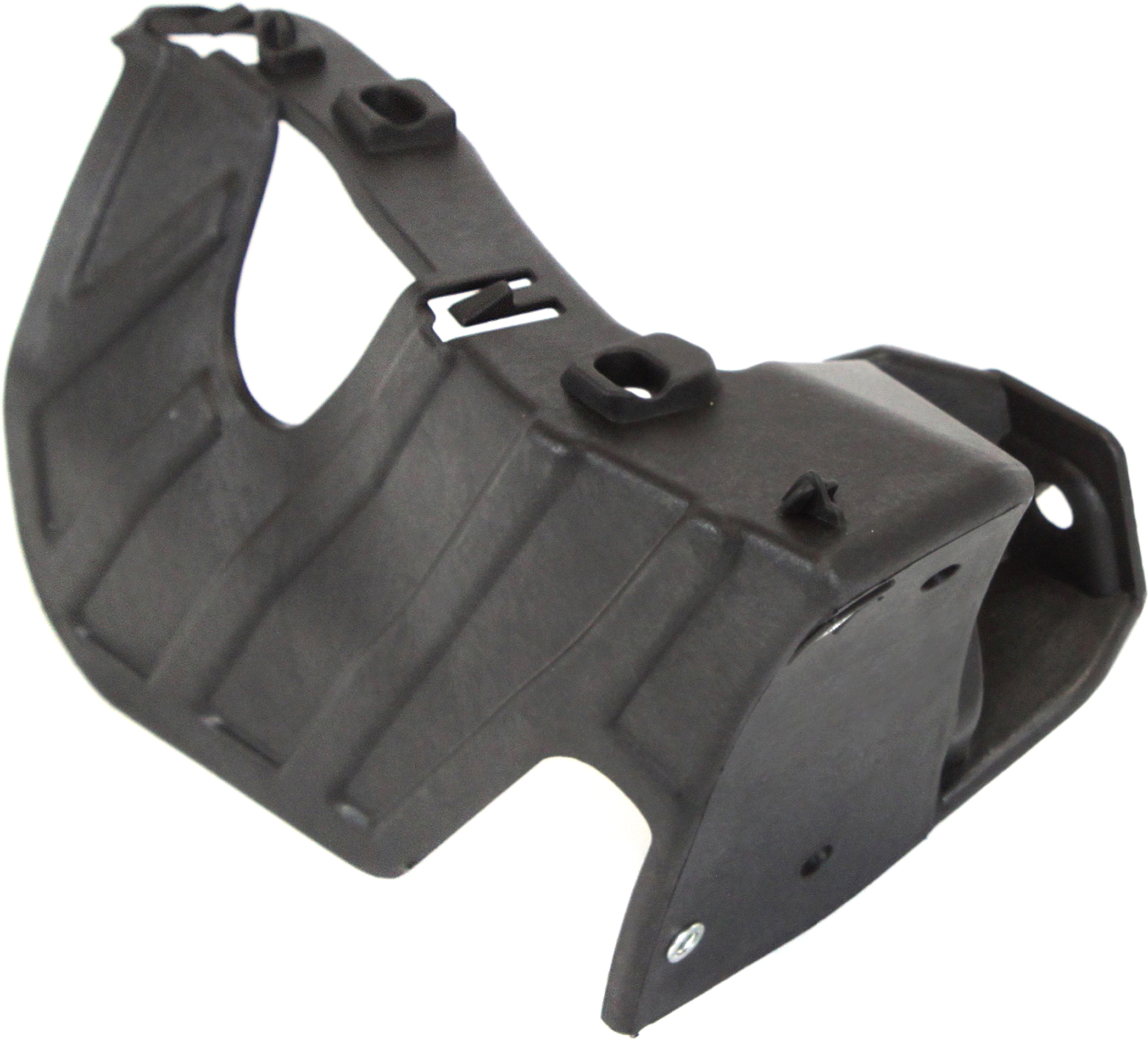 AM SIERRA 1500-07-13 FRONT BUMPER SUPPORT LH Rear Section Black Excludes 2007 Classic SKU REPG019104 Partslink GM1042121 OEM 25966391