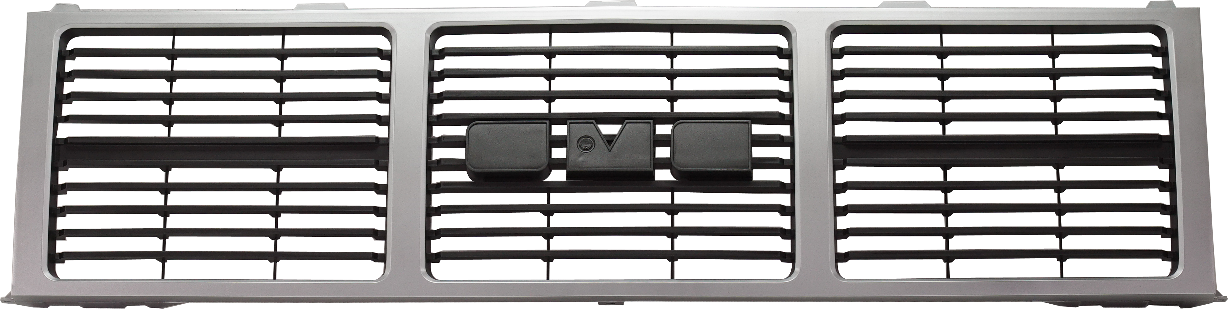 AM GMC C K SERIES JIMMY 85-88 GRILLE Silver Shell Gray Insert SKU REPG070118P Partslink GM1200401 OEM 15554913