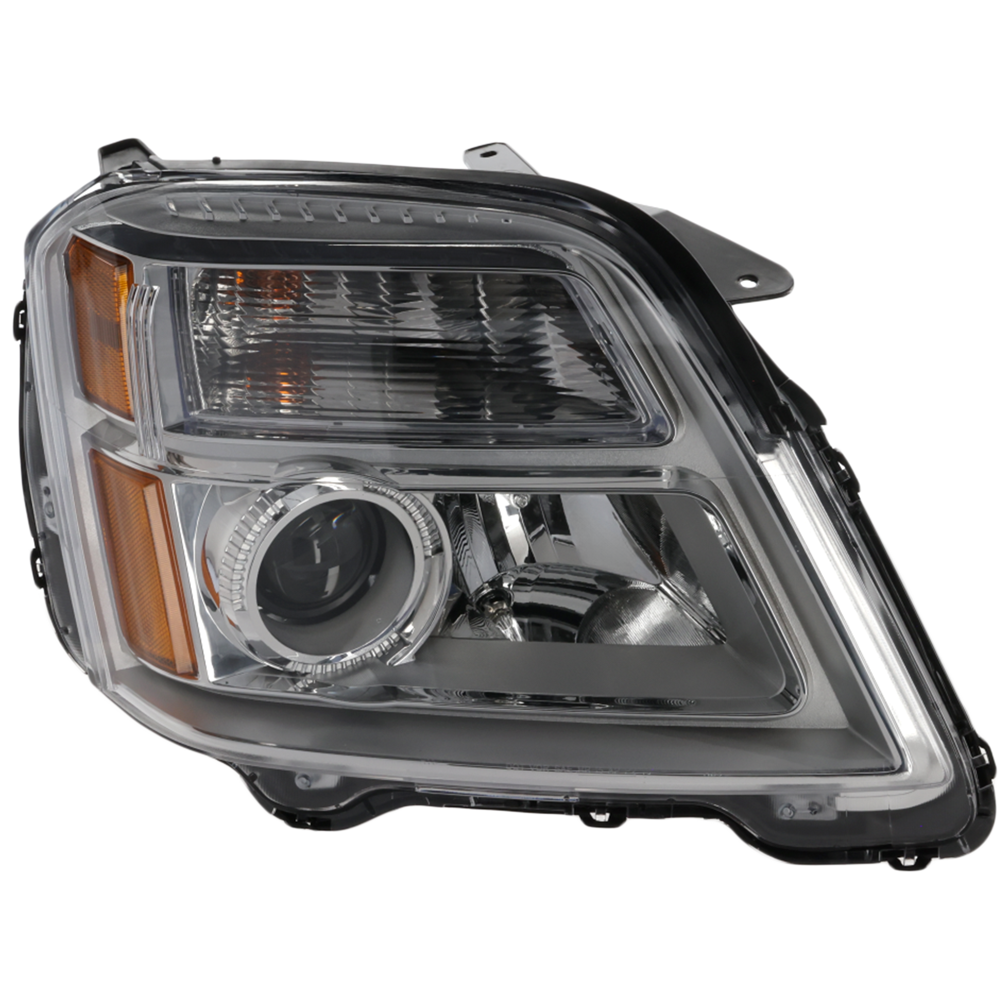 AM TERRAIN 10-15 HEAD LAMP RH Assembly Halogen Excludes Denali Model SKU REPG100111 Partslink GM2503350 OEM 84791975