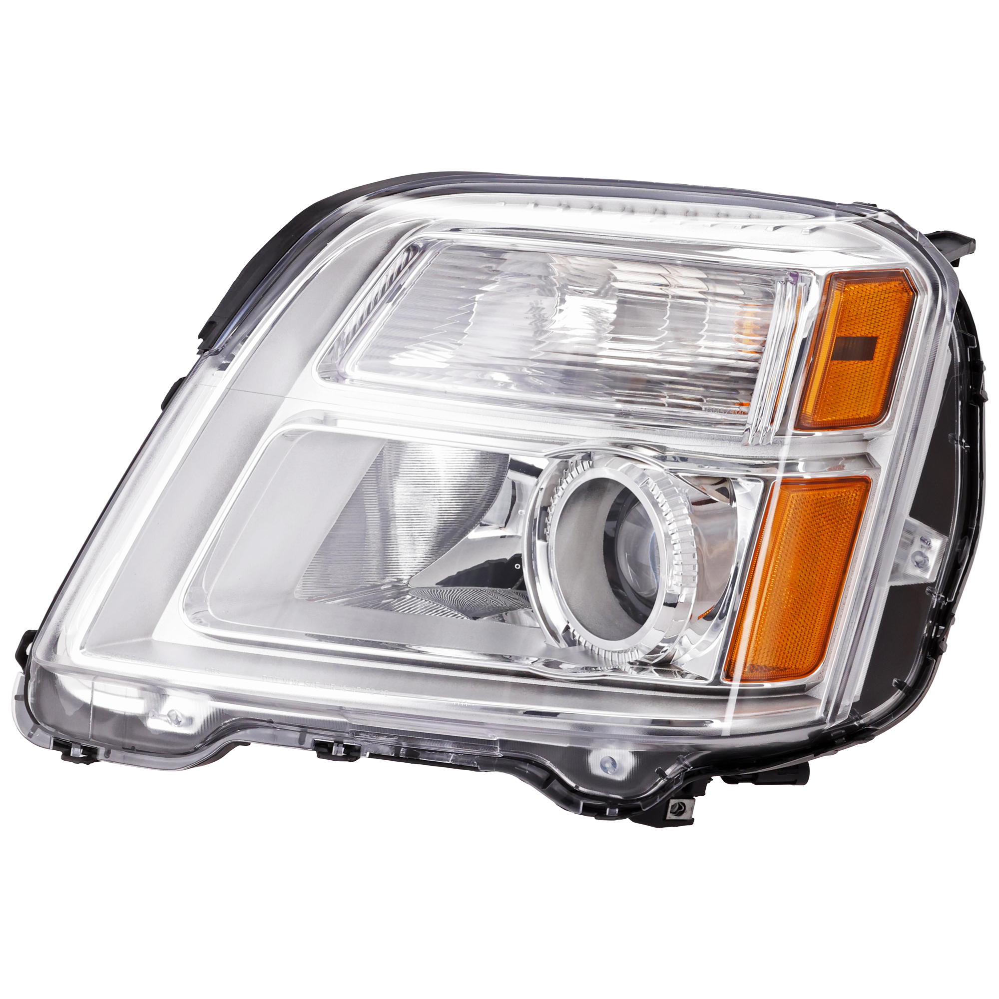 AM TERRAIN 10-15 HEAD LAMP LH Assembly Halogen Excludes Denali Model SKU REPG100112 Partslink GM2502350 OEM 84791974