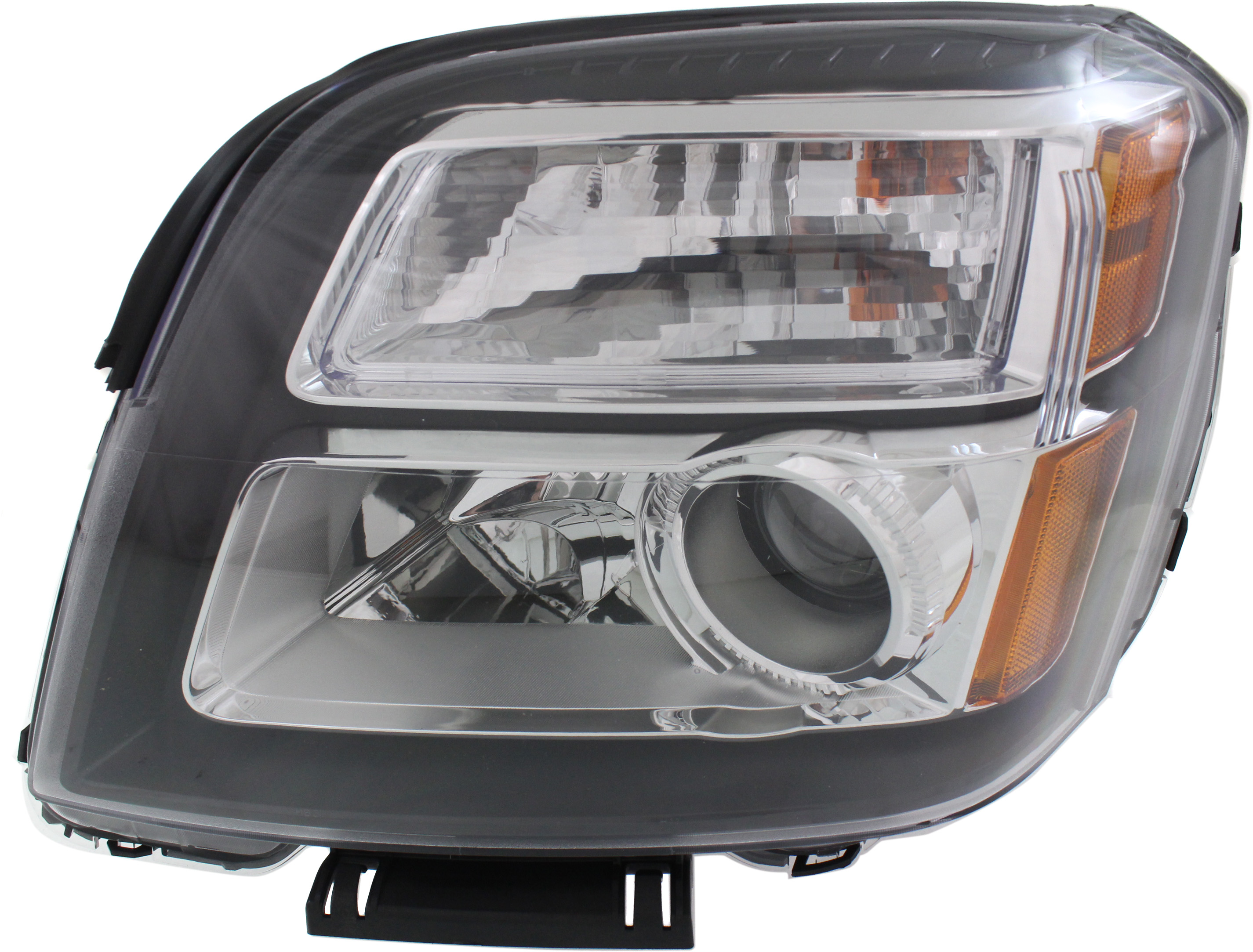 AM TERRAIN 13-15 HEAD LAMP LH Assembly Halogen Denali Model CAPA SKU REPG100114Q Partslink GM2502381C OEM 23319181