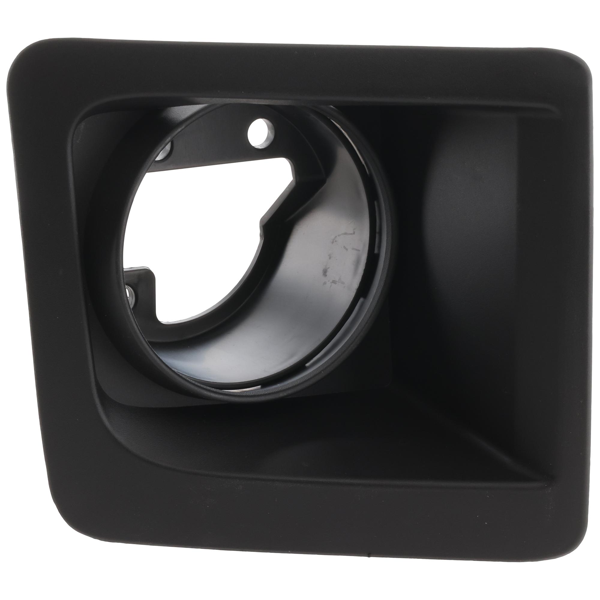 AM SIERRA 1500-14-15 FRONT FOG LAMP MOLDING RH Textured Black Chrome Type Bumper CAPA SKU REPG108003Q Partslink GM1039169C OEM 22902335
