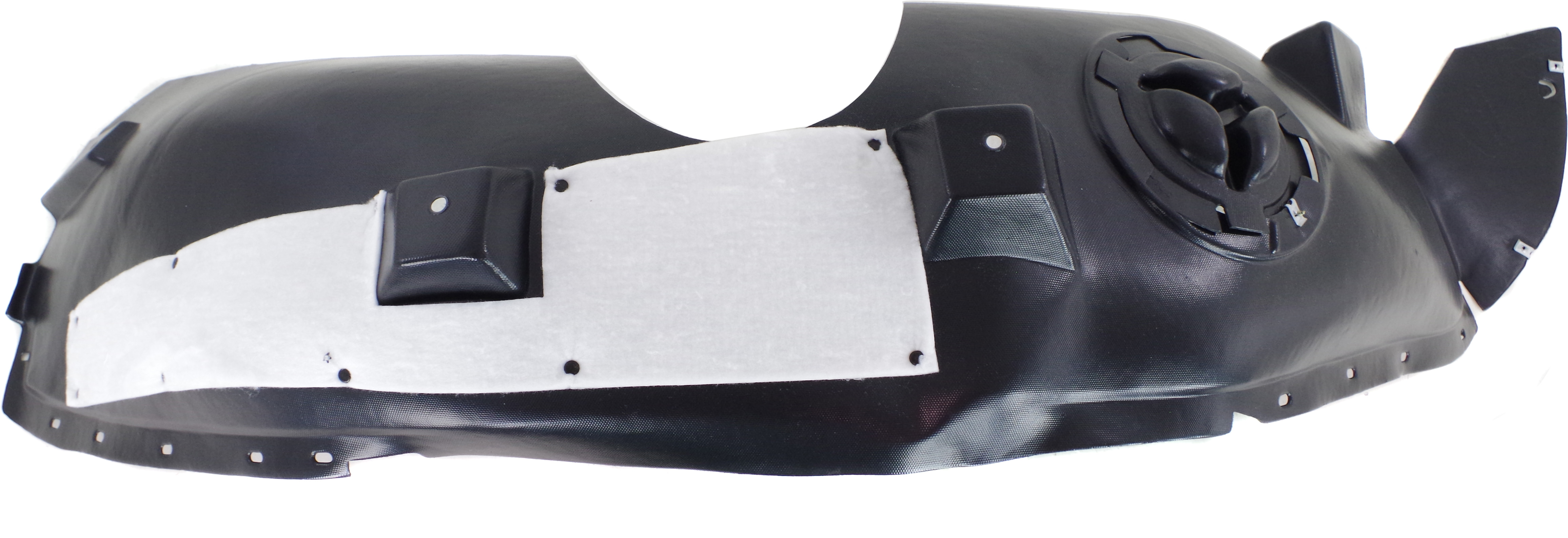 AM TERRAIN 14-17 FRONT FENDER LINER RH Assembly Plastic Vacuum Form SKU REPG222115 OEM 23271690 PFM