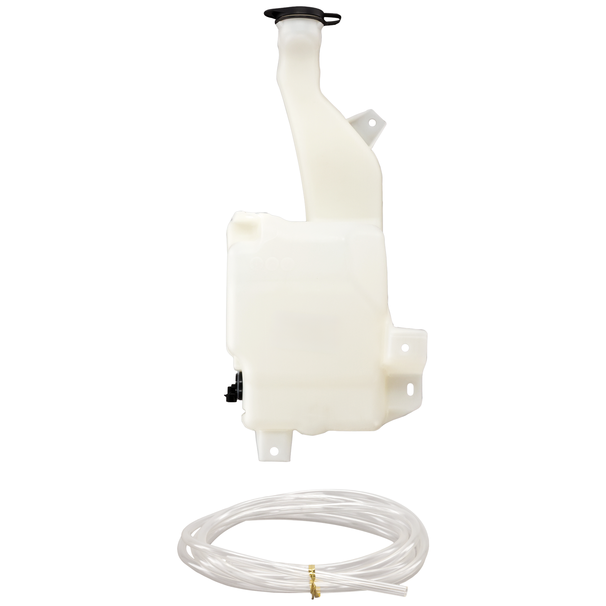 AM SILVERADO SIERRA 2500 HD 3500 HD 11-14 WASHER RESERVOIR Assy w Pump Cap and Sensor SKU REPG370502 Partslink GM1288211 OEM 22880826 PFM