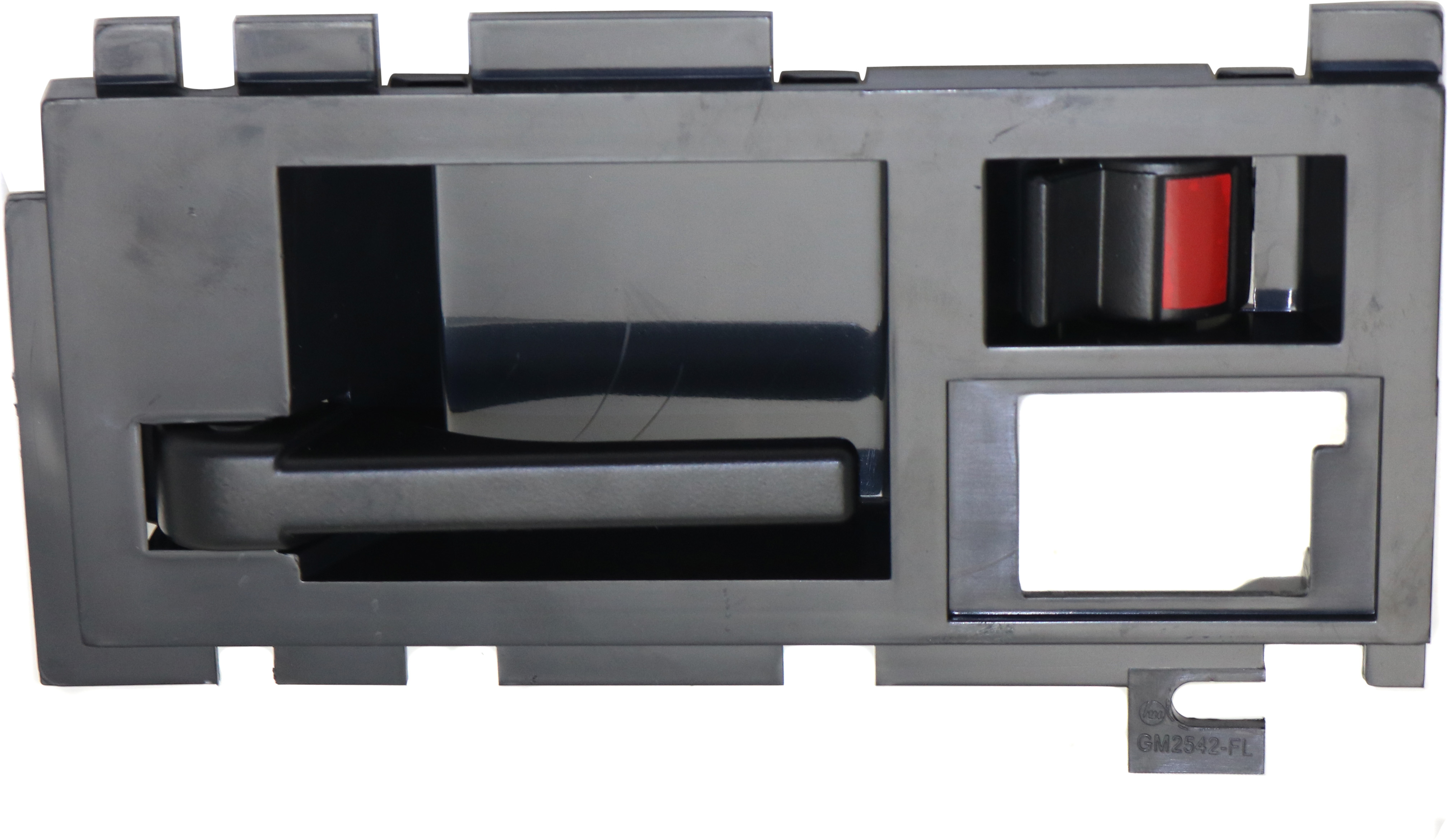 AM S10 BLAZER SONOMA 91-94 FRONT INTERIOR DOOR HANDLE LH w Black Lever SKU REPG462116 OEM 15658581 PFM