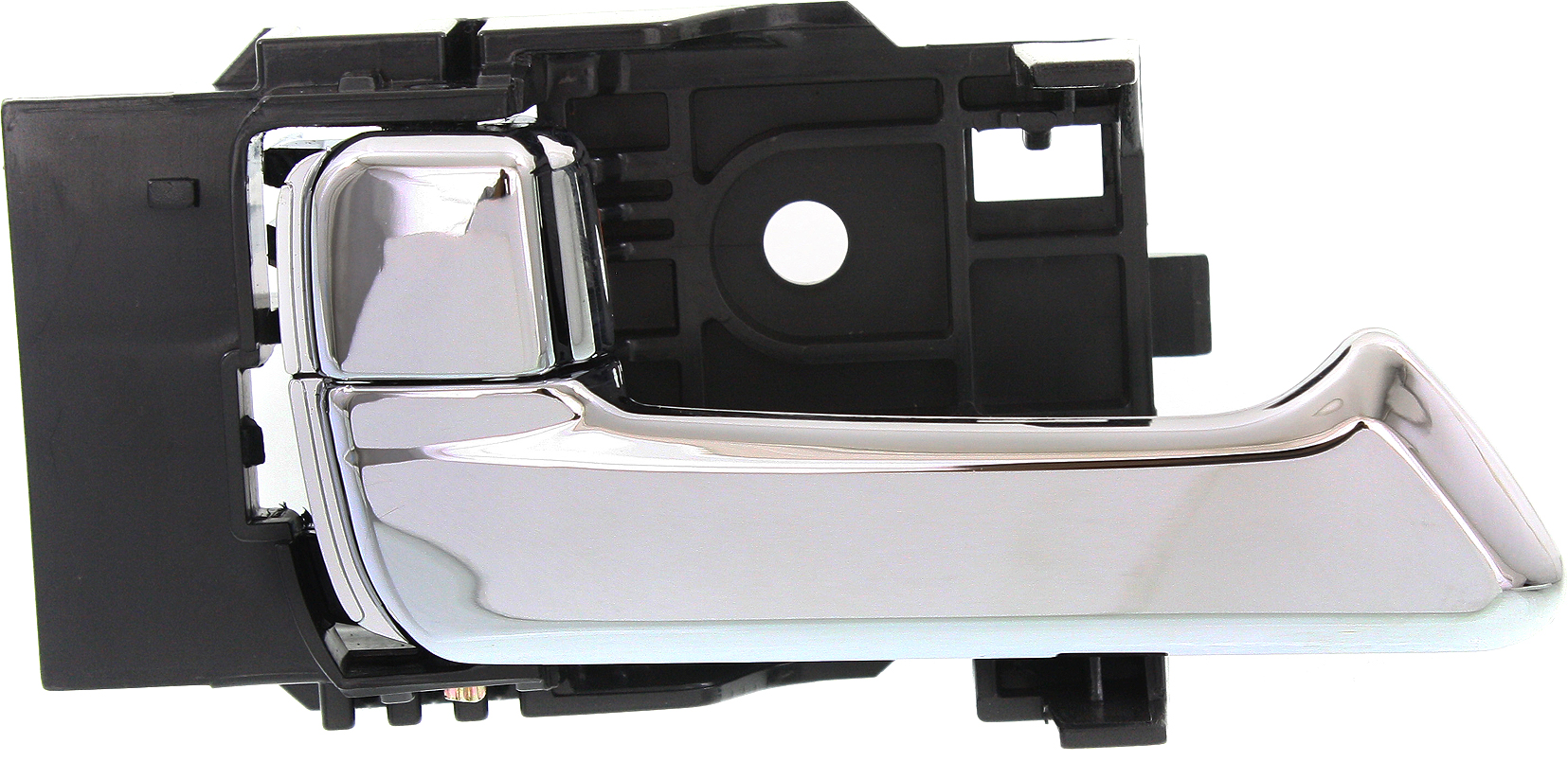 AM CANYON COLORADO 04-12 FRONT INTERIOR DOOR HANDLE LH Chrome Plastic All Cab Types =REAR Crew Cab SKU REPG462124 OEM 15186372 PFM