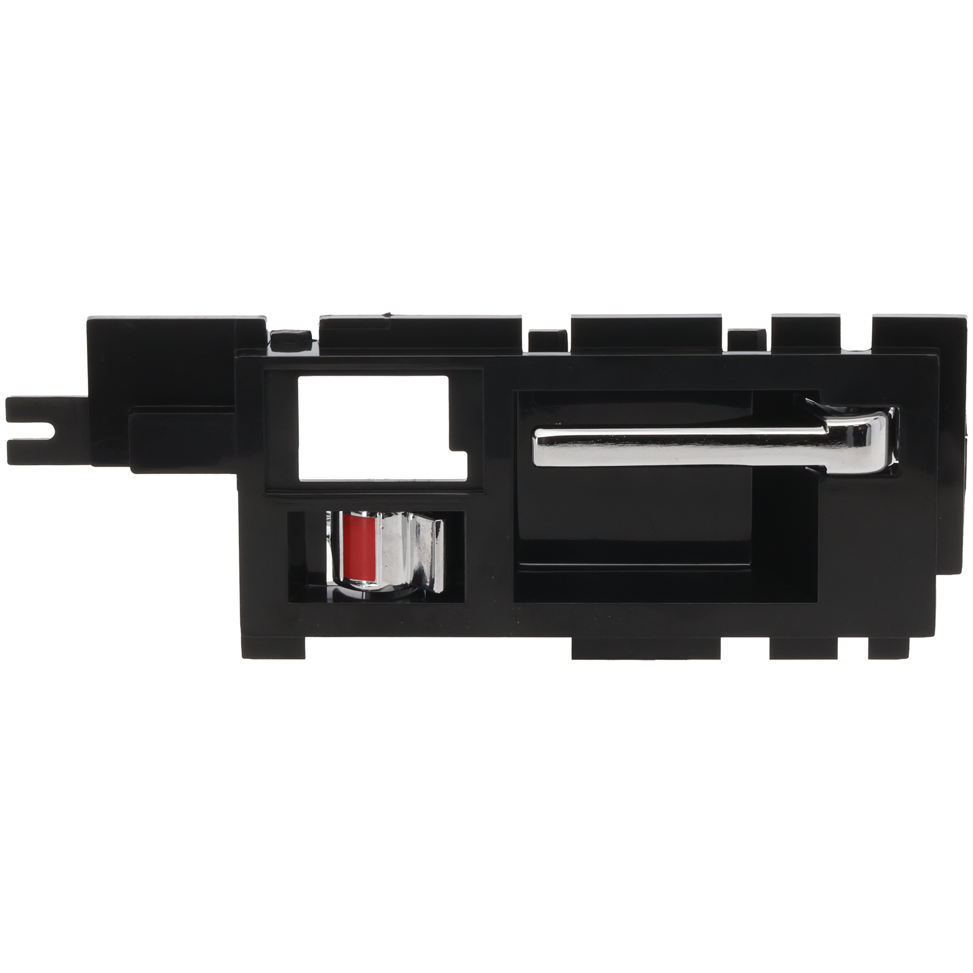 AM S10 JIMMY 86-90 FRONT INTERIOR DOOR HANDLE LH w Chrome Lever SKU REPG462132 Partslink IDH010021 OEM 15590989-15590989C 15658581