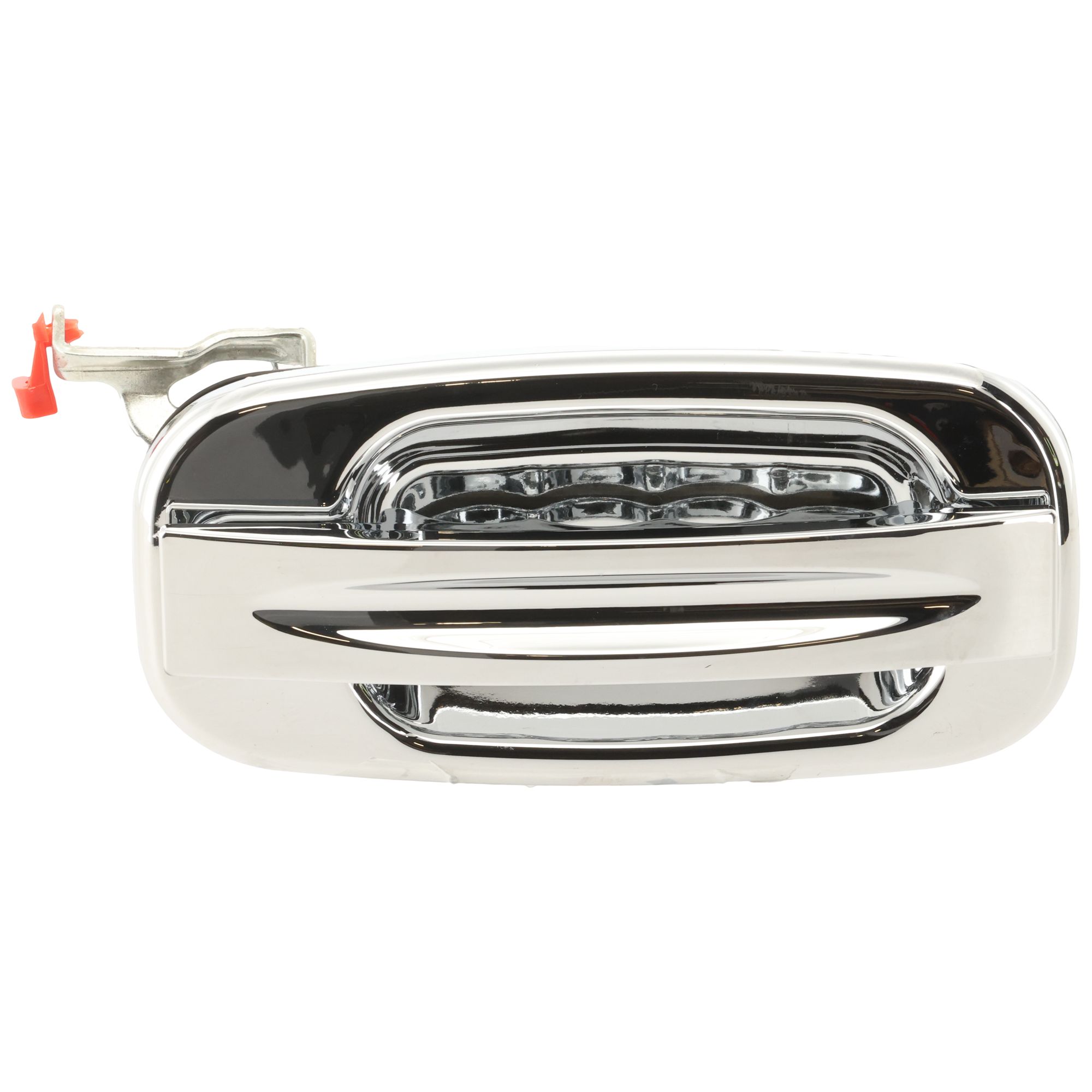 AM SILVERADO SIERRA 99-06 REAR EXTERIOR DOOR HANDLE RH Chrome w Slash Desgn Lvr Crew Cab Includes 2007 Classic SKU REPG491307 OEM Performance