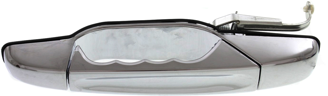 AM SILVERADO SIERRA 1500-07-13-2500 HD 3500 HD 07-14 REAR EXTERIOR DOOR HANDLE LH Chrme w Slash Desgn Hndle Excludes 2007 Classic SKU REPG491310 OEM Performance