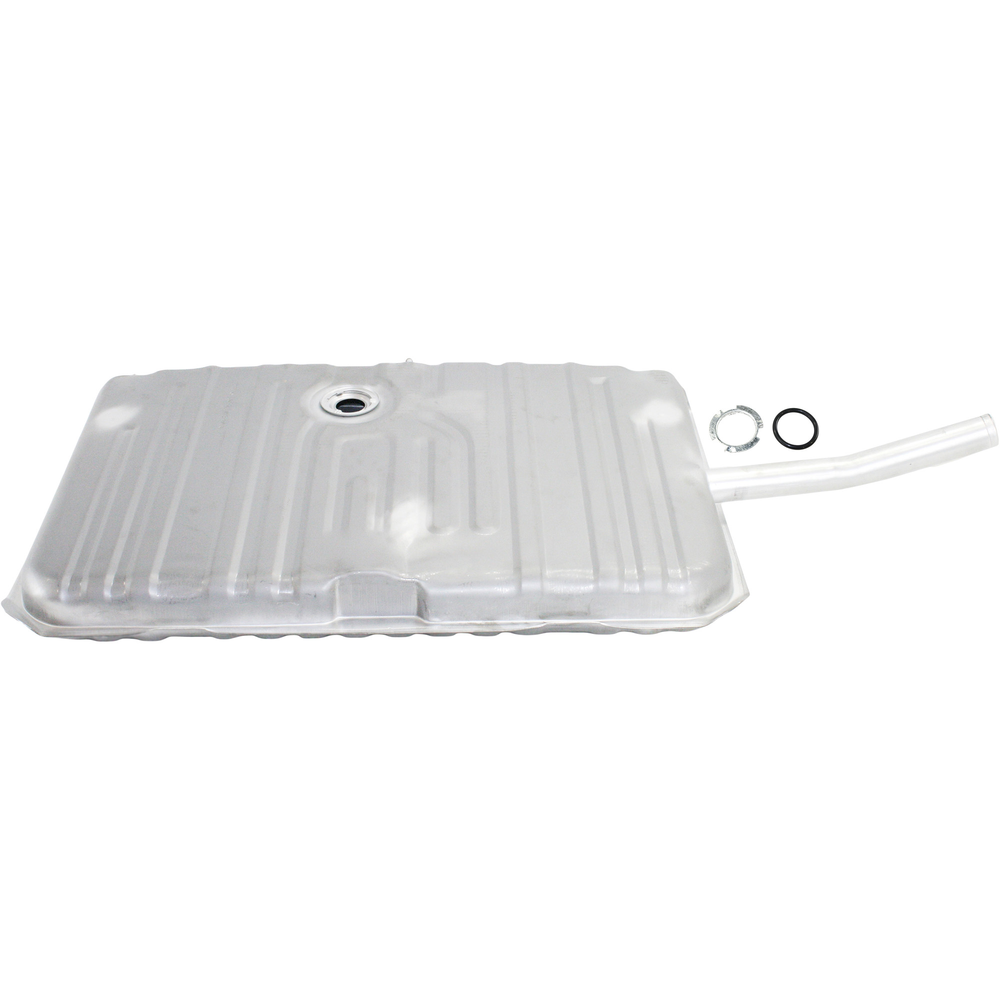 AM EL CAMINO 71-72 FUEL TANK w Filler Neck w 3 Vent Tubes 17 Gal. SKU REPG670105 Partslink GM3900112 OEM 3995767