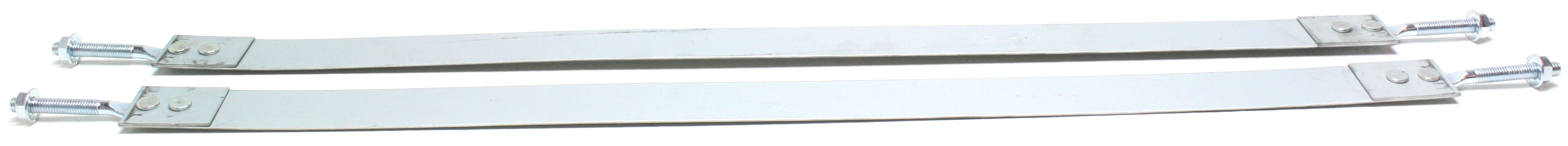 AM BLAZER 73-87 FUEL TANK STRAP Set of 2-40.38 in. Length 25 Gal. Tank rear mounted SKU REPG670701