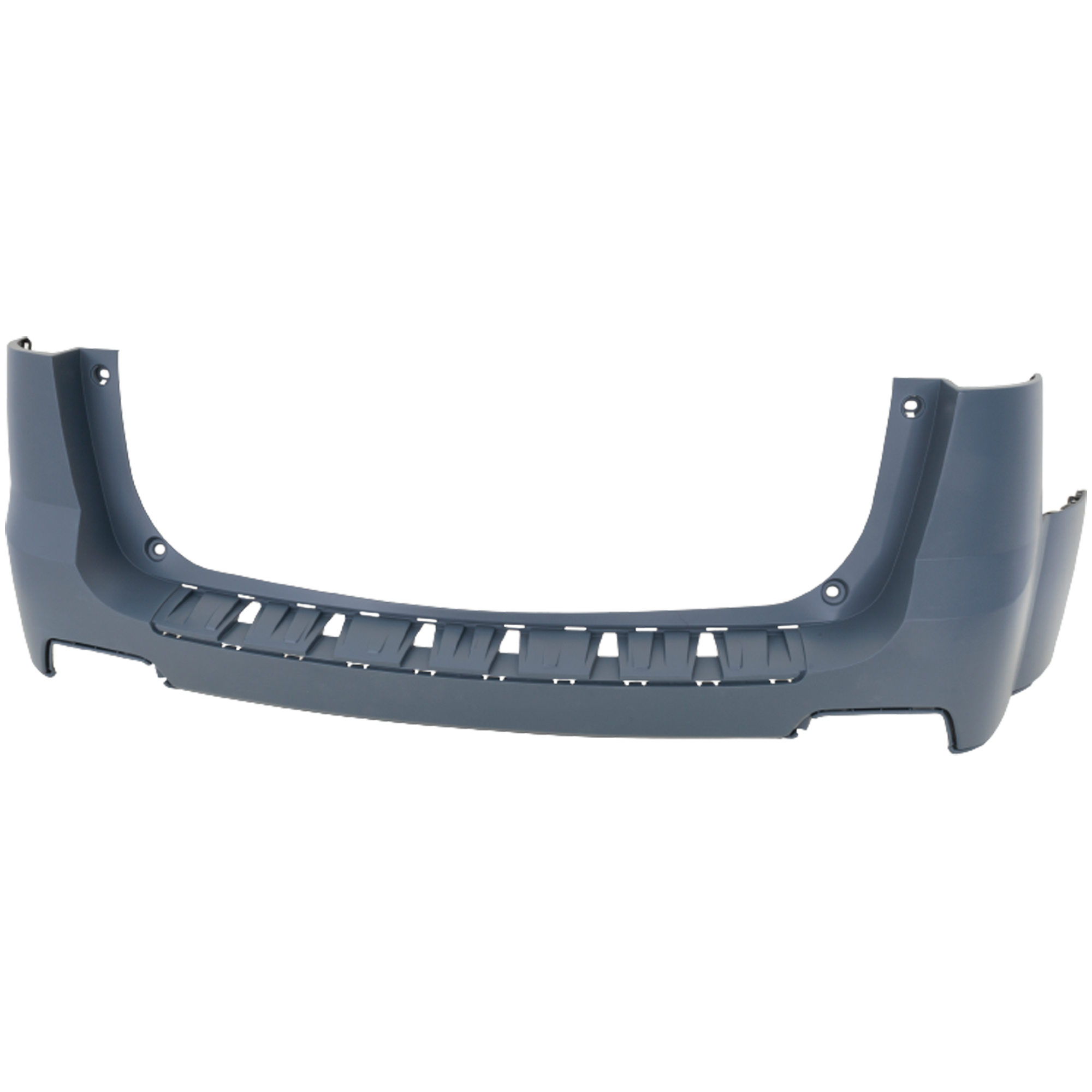 AM TERRAIN 10-15 REAR BUMPER COVER Upper Primed Exc. Denali Model w o PAS Holes SKU REPG760103P Partslink GM1100864 OEM 20983260