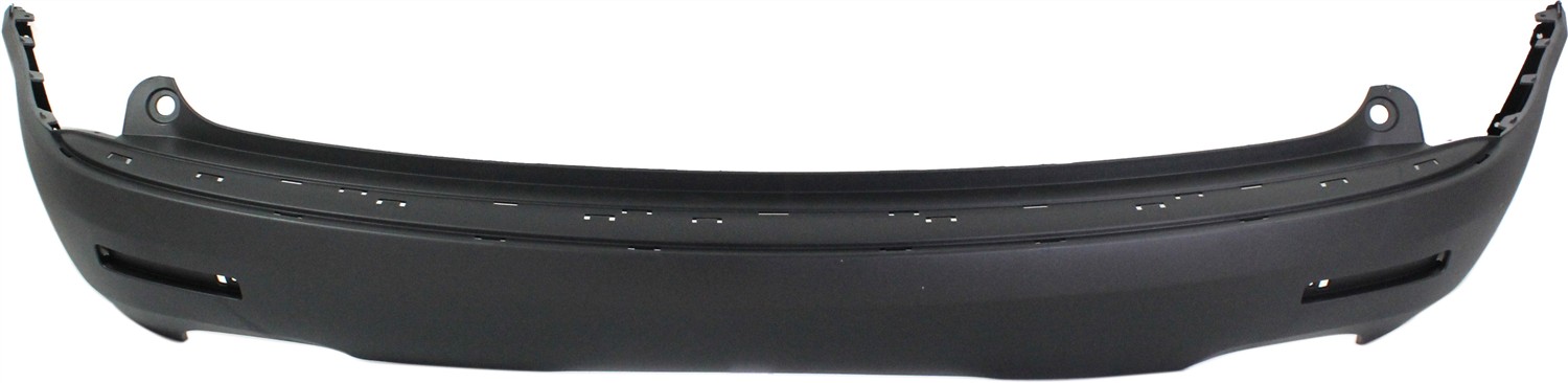AM ACADIA 07-12 REAR BUMPER COVER Textured w o Parking Aid Snsr Holes Exc. Denali model CAPA SKU REPG760105Q Partslink GM1100805C OEM 25809268