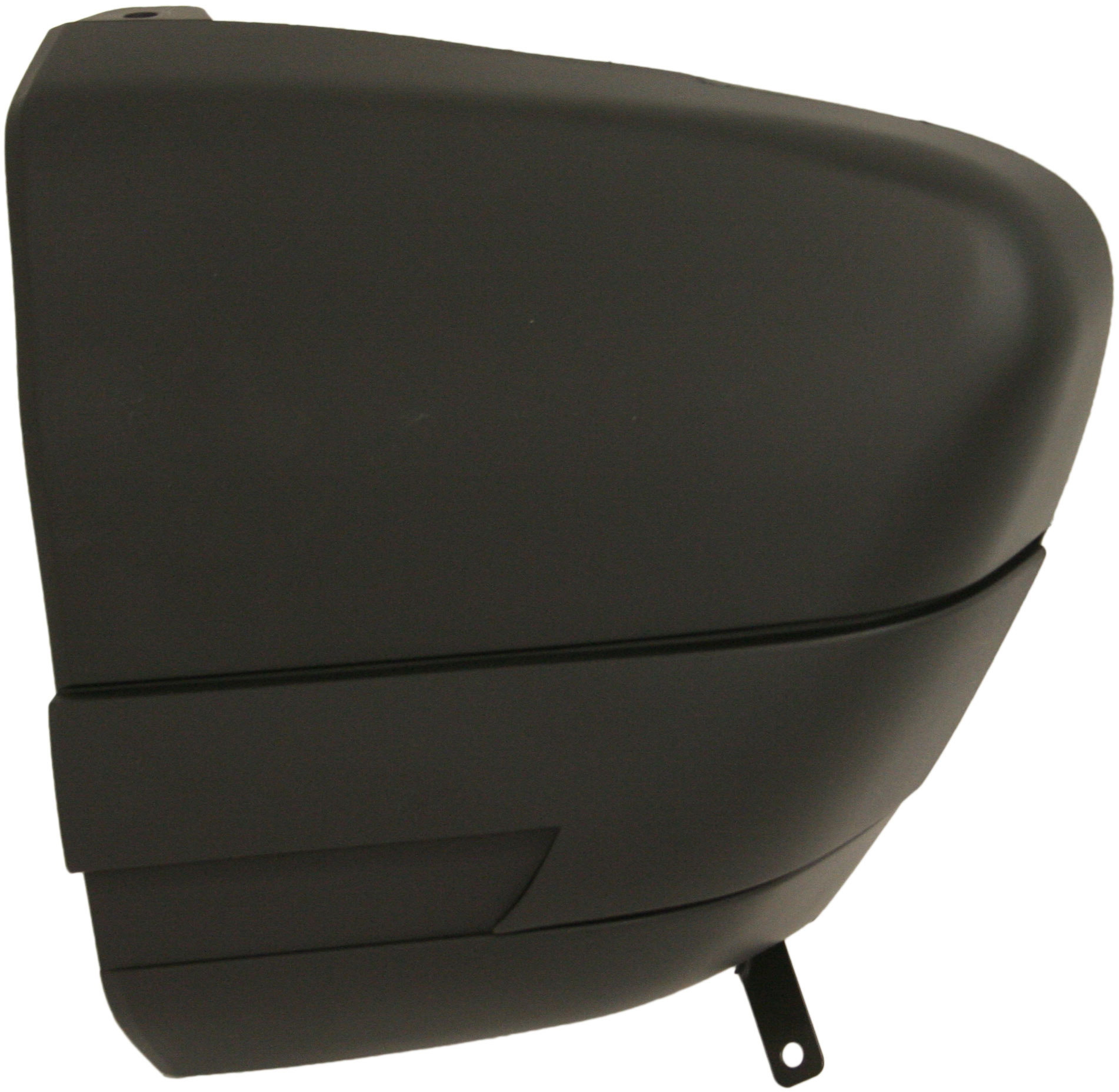 AM SONOMA 94-97 REAR BUMPER END RH Extension Bar Primed w Side Moldings Fleetside SKU REPG761101 Partslink GM1105150 OEM 12383116